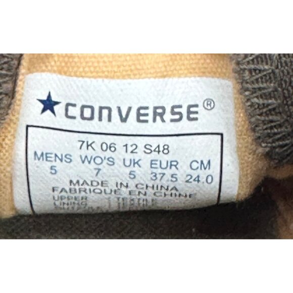 Converse One Star Unixex Slip-On Quilted Canvas Shoes Multicolor Size 5 M /7 W - Picture 3 of 11